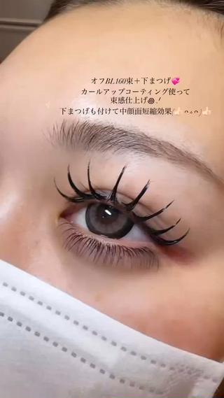 マツエク・マツパ 河野 由佳のマツエク・マツパデザイン