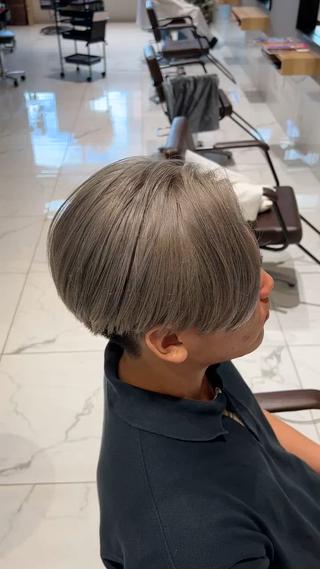 カラー メンズ ルクール喜多町店 小室のヘアスタイル
