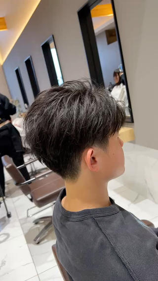ショート メンズ ルクール喜多町店 コムロのヘアスタイル