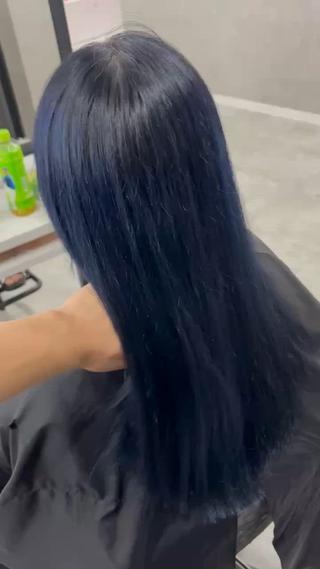 ネイビーブルー
ブリーチ1回〜 