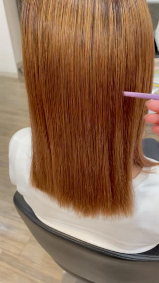 ミディアム VISAGE ba.sk 金子詩帆のヘアスタイル