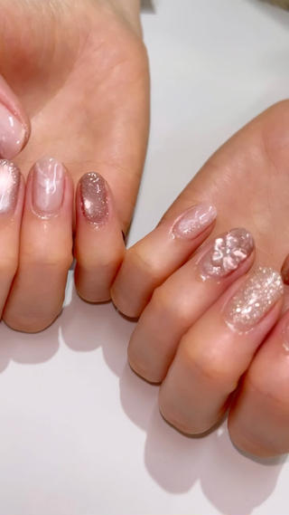 定額ネイル+アート
