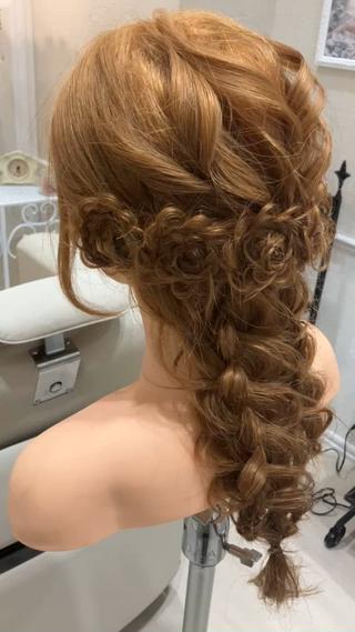 ロング 内田 龍樹のヘアスタイル
