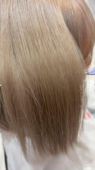 カラー 井上 さくらのヘアスタイル