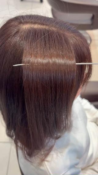 カラー 井上 さくらのヘアスタイル