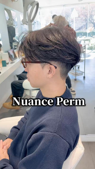 ショート パーマ メンズ 久米 春輝のヘアスタイル