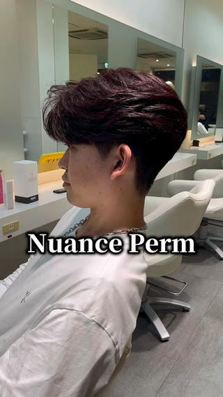 ショート パーマ ヘアアレンジ 久米 春輝のヘアスタイル