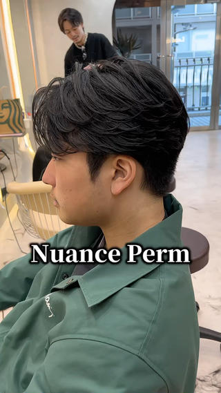 ショート パーマ ヘアアレンジ メンズ 久米 春輝のヘアスタイル