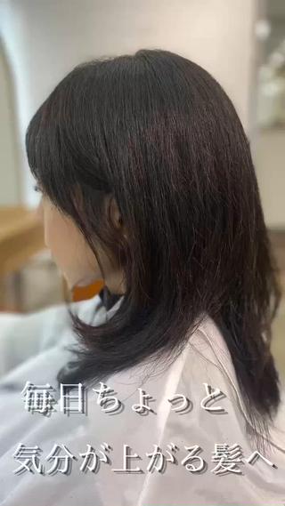 ミディアム 五十嵐 ゆりのヘアスタイル