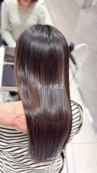 ロング パーマ 銀座/レイヤー/ 透明感カラー✨りくのヘアスタイル