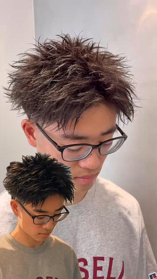 ショート メンズ 中島 耀一朗のヘアスタイル