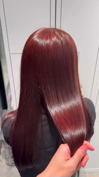 ロング カラー 中島 耀一朗のヘアスタイル