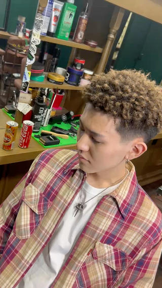 ショート パーマ メンズ 💈PRO SHOP WAVE 望愛💈のヘアスタイル