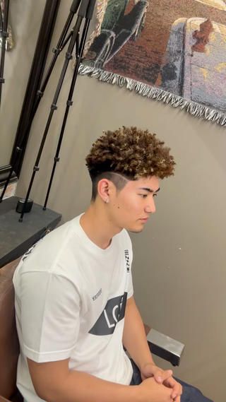 ショート パーマ メンズ 💈PRO SHOP WAVE 望愛💈のヘアスタイル