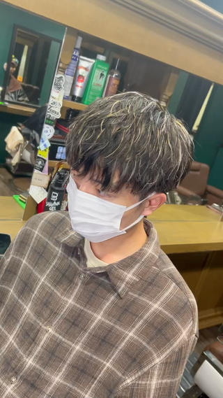 ショート カラー メンズ 💈PRO SHOP WAVE 望愛💈のヘアスタイル