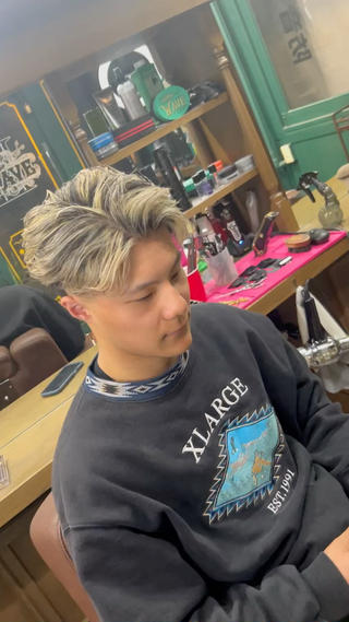 ショート カラー メンズ 💈PRO SHOP WAVE 望愛💈のヘアスタイル