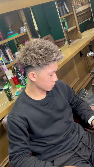 ショート パーマ メンズ 💈PRO SHOP WAVE 望愛💈のヘアスタイル