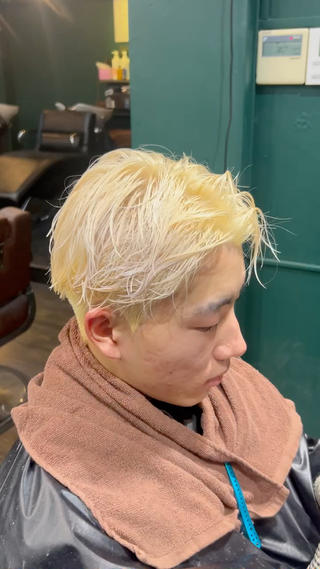 ショート カラー メンズ 💈PRO SHOP WAVE 望愛💈のヘアスタイル