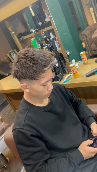 ショート カラー メンズ 💈PRO SHOP WAVE 望愛💈のヘアスタイル