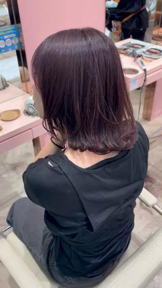 セミロング 💖 NAO /透明感カラー 💖のヘアスタイル