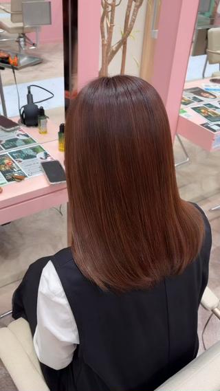セミロング 💖 NAO /透明感カラー 💖のヘアスタイル