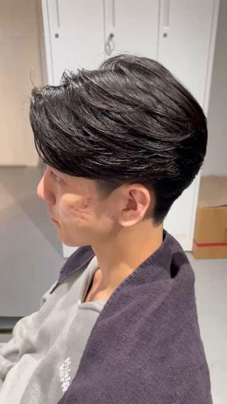 パーマ メンズ 札幌メンズ専門 星雅哉のヘアスタイル