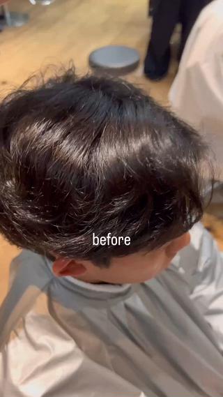 メンズ 札幌メンズ専門 星雅哉のヘアスタイル