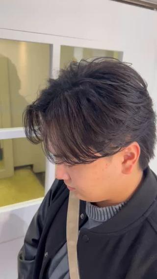 パーマ メンズ 札幌メンズ専門 星雅哉のヘアスタイル