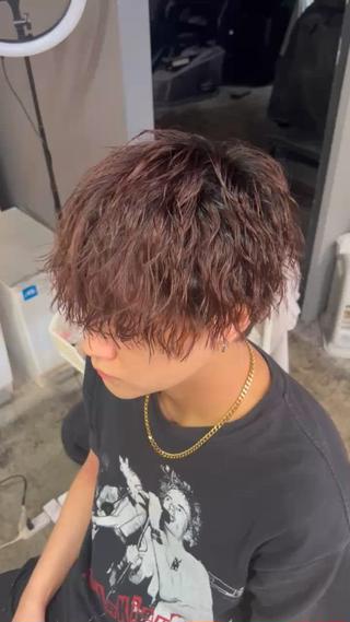 パーマ メンズ 札幌メンズ専門 星雅哉のヘアスタイル