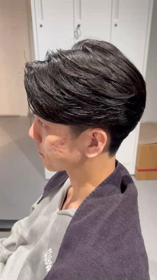 パーマ メンズ 札幌メンズ専門 星雅哉のヘアスタイル