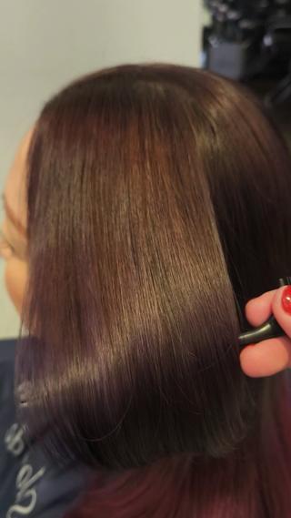 セミロング カラー お手入れ簡単ヘア🫧 SAKUMA・西船橋のヘアスタイル