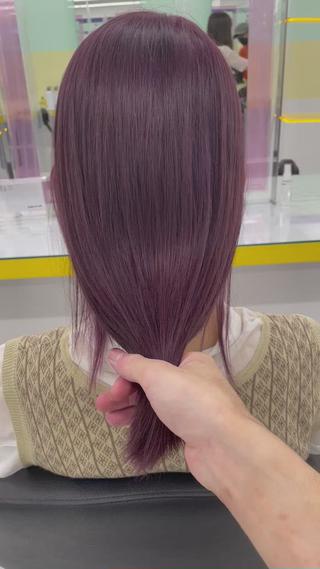 色味はブリーチ1回以上してる方はこちらのメニューから!
していない方はダブルカラーのクーポンをおすすめします