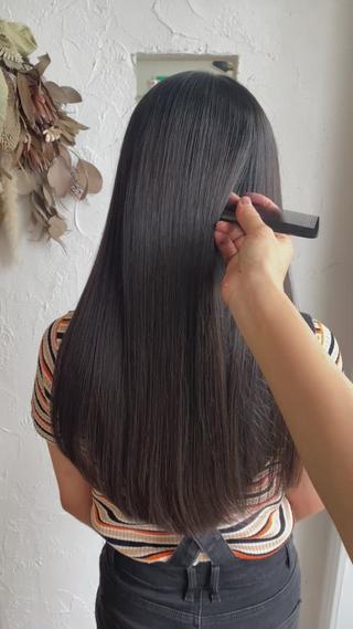 ロング カラー パーマ ヘアアレンジ メンズ 豊橋美容院 ソンリエのヘアスタイル