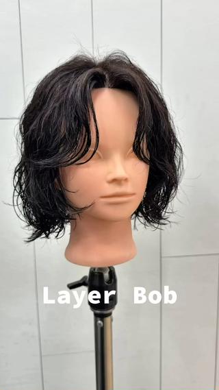 ボブに少しレイヤーを入れたパーマスタイル
・
ボブから少し変えるだけでだいぶ印象変わります◎
・
#ボブパーマ #パーマ #レイヤーボブ #レイヤーパーマ #パーマ女子