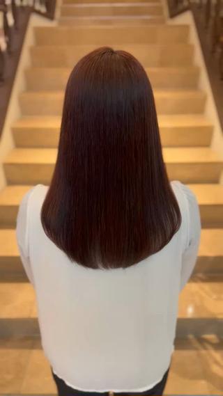 セミロング weve タチバナのヘアスタイル