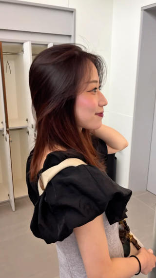 全体的にふわっと、なシルエットに
前髪はかきあげても馴染む感じで

ぱつっと、ではなくぷるん 
