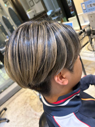 ショート La fith 店長 城谷颯人のヘアスタイル
