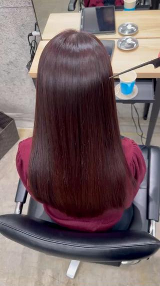 ロング 髪質改善/浅沼 亮のヘアスタイル