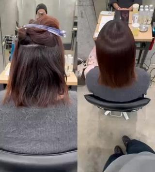 ミディアム 髪質改善/浅沼 亮のヘアスタイル
