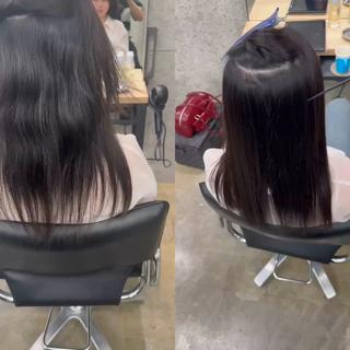 ロング 髪質改善/浅沼 亮のヘアスタイル