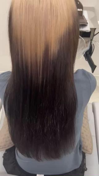 ロング カラー ラン 髪質改善/甲子園口のヘアスタイル