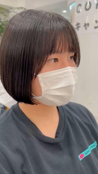 まるっとボブ
ミニボブ
内巻きボブ
縮毛矯正