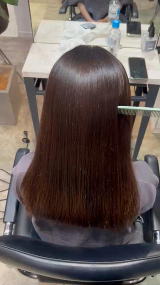 セミロング Lutia池袋 さえ☆のヘアスタイル