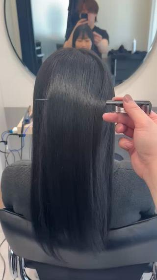 ロング カラー ヘアアレンジ ダブルカラー｜ なおき｜池袋美容師のヘアスタイル