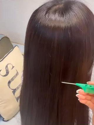 カラー 牧野 心咲のヘアスタイル