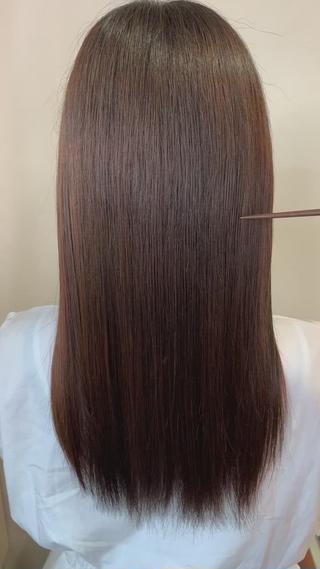 ロング 髪質改善・縮毛矯正 特化・ユウシンのヘアスタイル