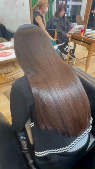 ロングの矯正はお時間頂く場合がございます。 