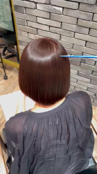 ショート パーマ ❄️髪質改善/透明感 カラー❄️WAOのヘアスタイル