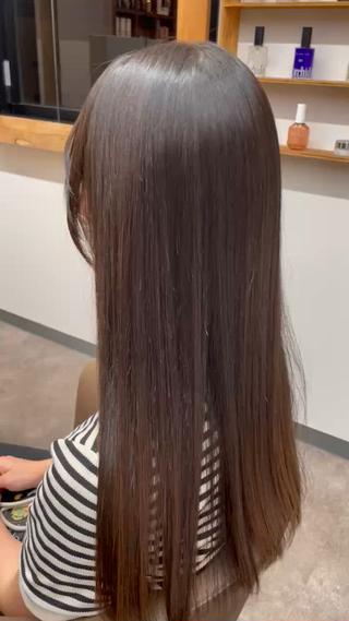 ロング パーマ ❄️透明感カラー/ 髪質改善❄️WAOのヘアスタイル