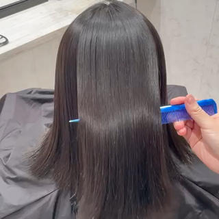 ミディアム カラー ❄️髪質改善/透明感 カラー❄️WAOのヘアスタイル